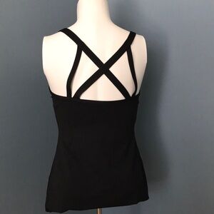 Calla by Carrie Underwood Black Strappy XS Tank